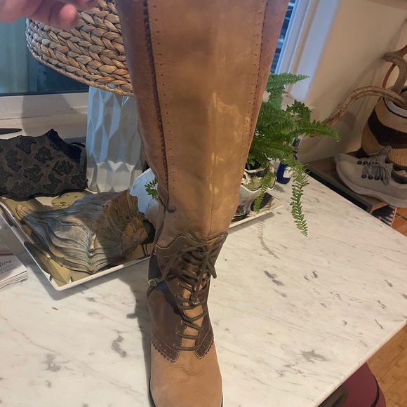 For Bella!!!    Anthropologie Tara Saddle Boots By Farylrobin - Picture 8 of 16